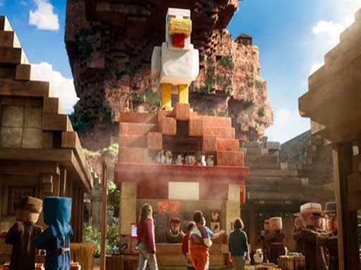 Cluck & Craft: Fiery Block Puzzle Escape