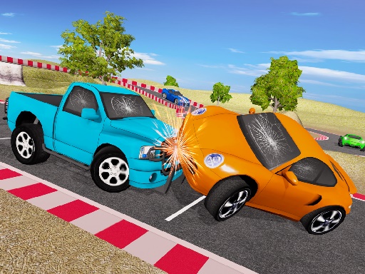 Mini SuperCar Smash Racing